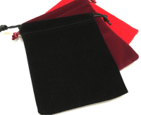PC004 Design rope jewelry bag  order jewelry bag  order jewelry gift bag  jewelry bag supplier back view